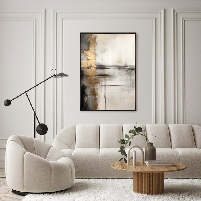 Репродукция картины Landscape Collection, The lake, No 2, 2024г. - лучшие Картины в INMYROOM