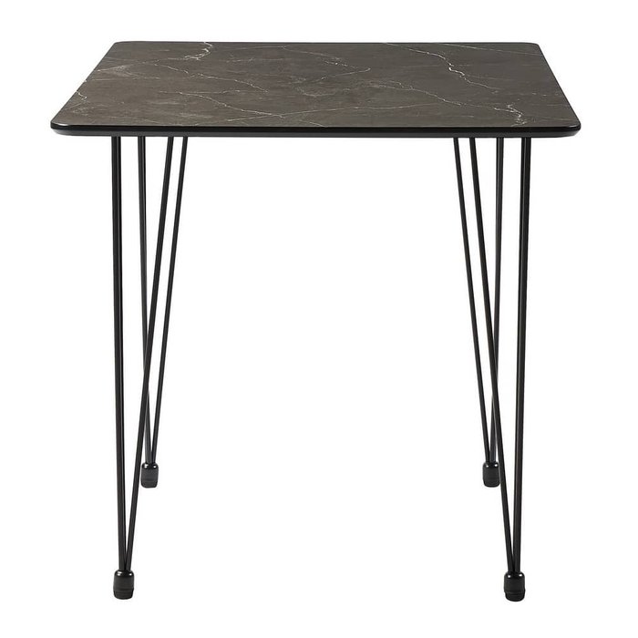 Обеденный стол Solution темно-серого цвета - купить Обеденные столы по цене 16990.0
