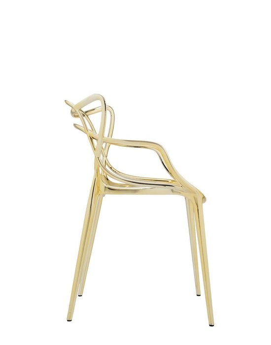 Стул Masters золотого цвета  - лучшие Обеденные стулья в INMYROOM