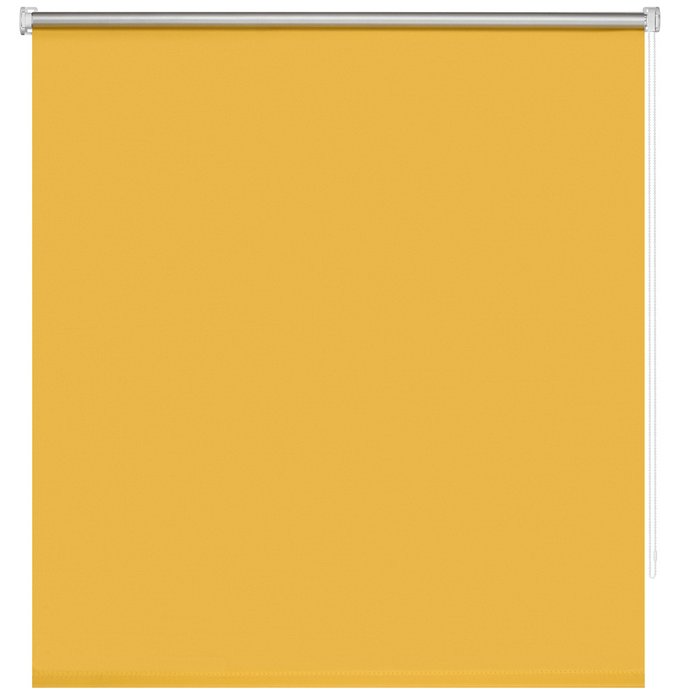 Штора Миниролл Блэкаут Плайн золотого цвета 70x160 - купить Шторы по цене 1270.0