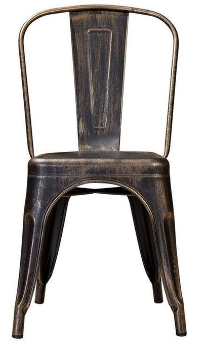 Стул Tolix Винтаж из металла  - лучшие Обеденные стулья в INMYROOM