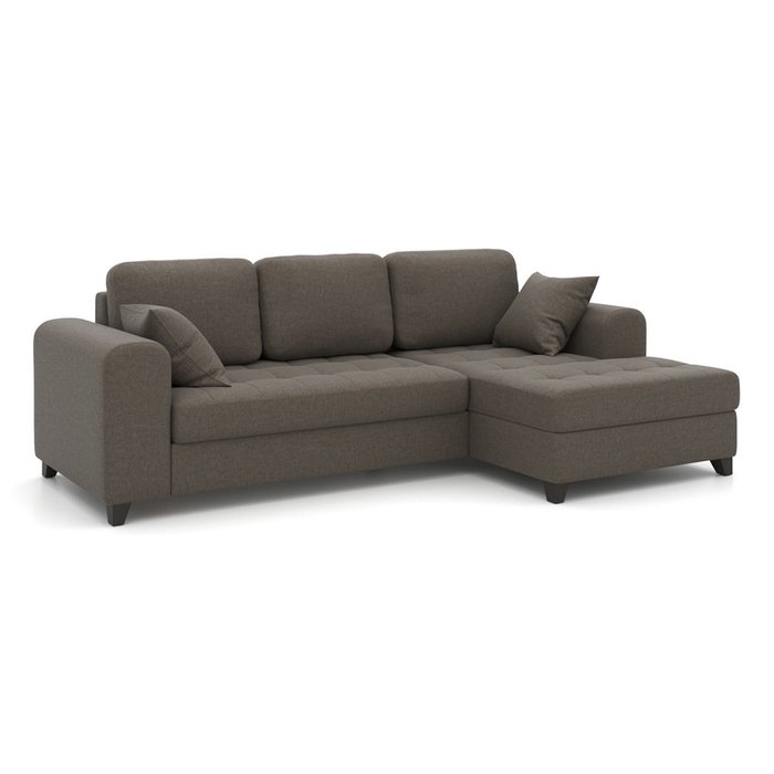 Угловой диван-кровать Vittorio EKL темно-серый - купить Угловые диваны по цене 101900.0