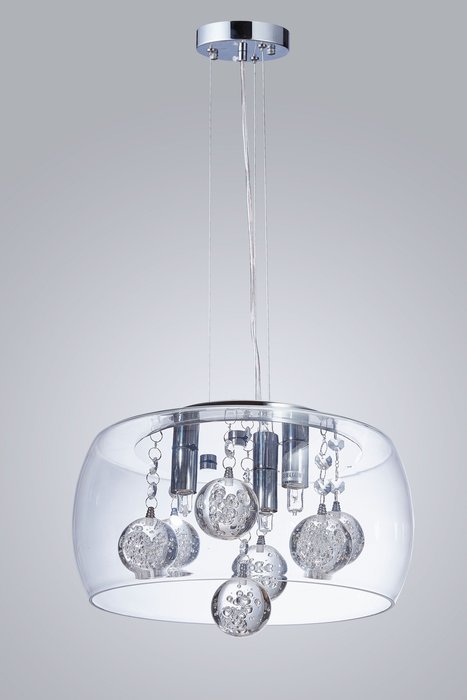 Подвесной светильник Fabina с прозрачным абажуром - купить Подвесные люстры по цене 9600.0