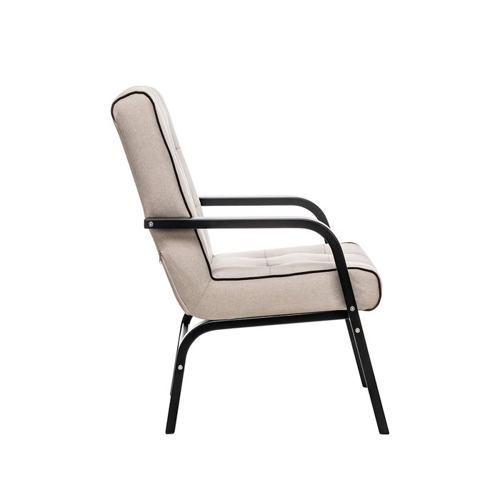 Кресло Модена серо-бежевого цвета - лучшие Интерьерные кресла в INMYROOM