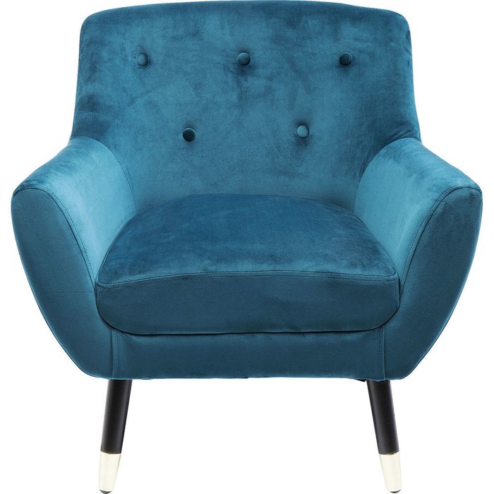 Кресло Olga синего цвета