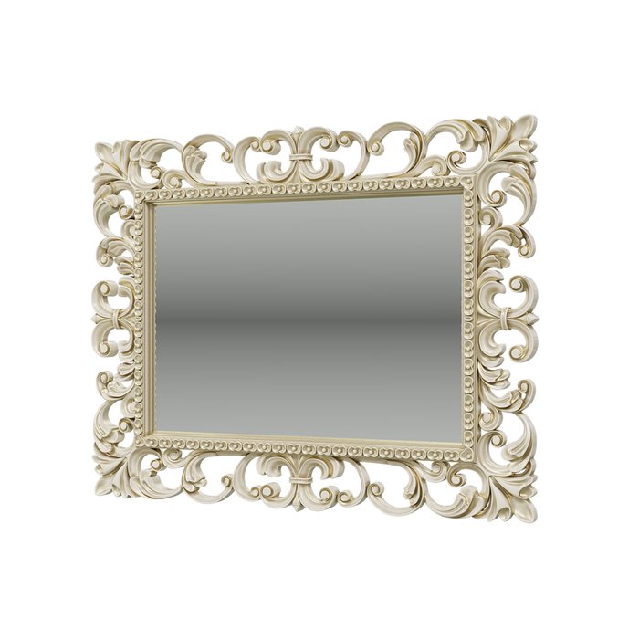 Настенное Зеркало цвета слоновой кости - купить Настенные зеркала по цене 22491.0