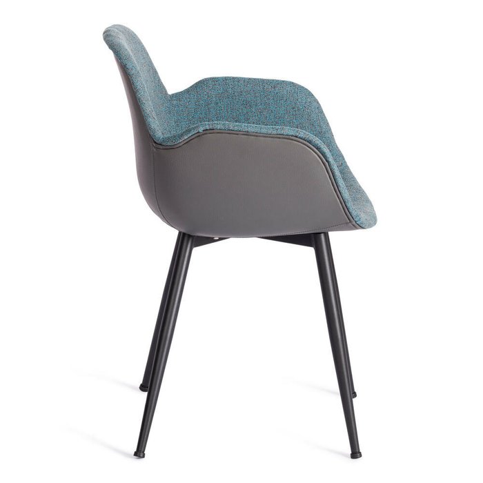 Стул Valentino бирюзово-серого цвета - купить Обеденные стулья по цене 8120.0