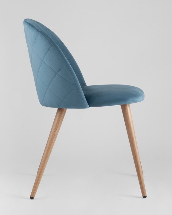 Стул Лион голубого цвета - купить Обеденные стулья по цене 4990.0