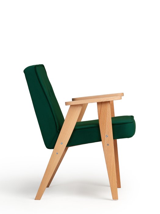 Кресло Несс темно-зеленого цвета - лучшие Интерьерные кресла в INMYROOM