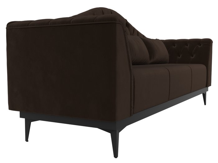 Прямой диван-кровать Флорида коричневого цвета - лучшие Прямые диваны в INMYROOM