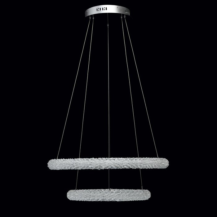 Подвесной светодиодный светильник  Гослар из прозрачного хрусталя - лучшие Подвесные светильники в INMYROOM
