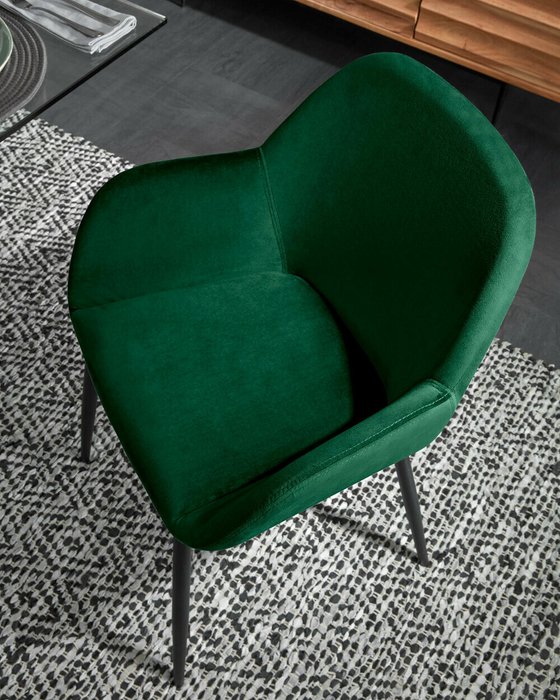 Стул Koon зеленого цвета  - лучшие Обеденные стулья в INMYROOM