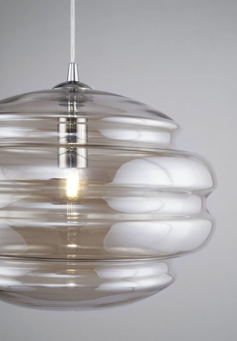 Подвесной светильник Ruche бежевого цвета - лучшие Подвесные светильники в INMYROOM