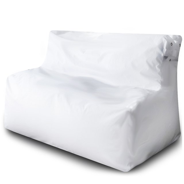 Бескаркасный диван Модерн белого цвета