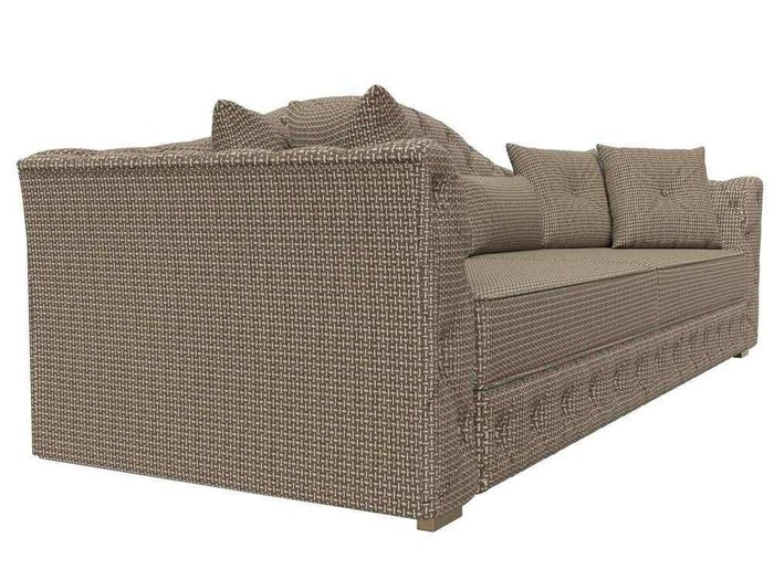 Прямой диван-кровать Артис бежево-коричневого цвета - лучшие Прямые диваны в INMYROOM