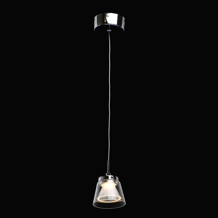 Подвесной светодиодный светильник Торес с прозрачным плафоном - купить Подвесные светильники по цене 2960.0