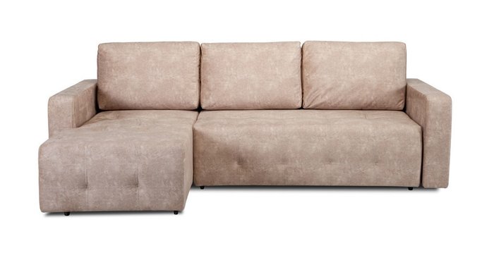 Угловой диван-кровать Хэнк бежевого цвета