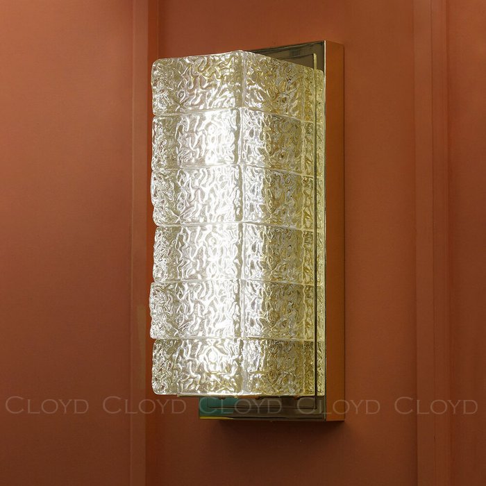 Бра Cloyd ESTET W1 / выс. 34 см - золото - лучшие Бра и настенные светильники в INMYROOM Бра Cloyd ESTET W1 / выс. 34 см - золото - лучшие Бра и настенные светильники в INMYROOM