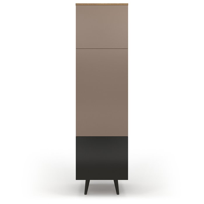 Шкаф-пенал Level коричневого цвета - купить Шкафы распашные по цене 29900.0