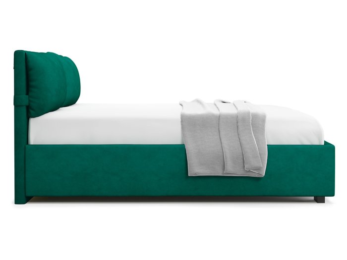 Кровать Trazimeno 180х200 зеленого цвета с подъемным механизмом - лучшие Кровати для спальни в INMYROOM