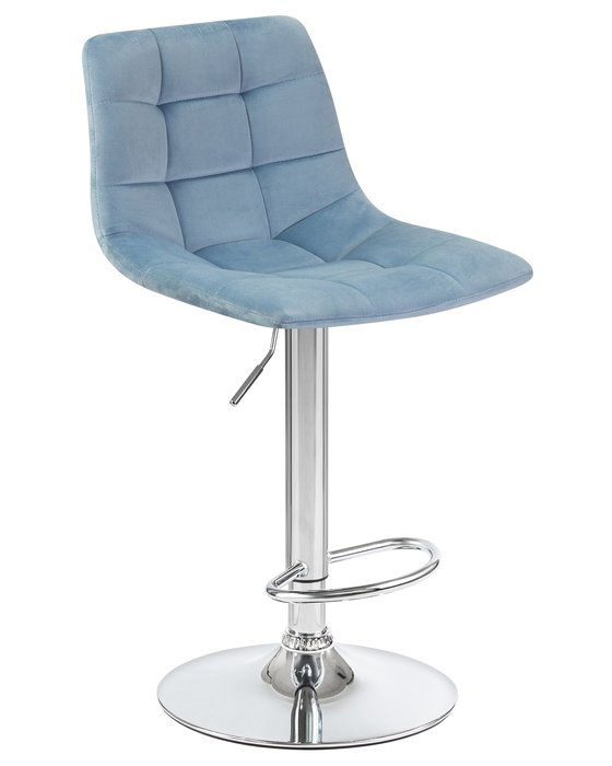 Стул барный Tailor голубого цвета - купить Барные стулья по цене 7570.0