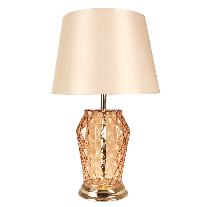 Настольная лампа Murano золотисто-бежевого цвета