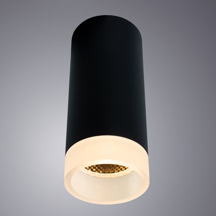 Накладной светильник Ogma черного цвета - купить Потолочные светильники по цене 950.0