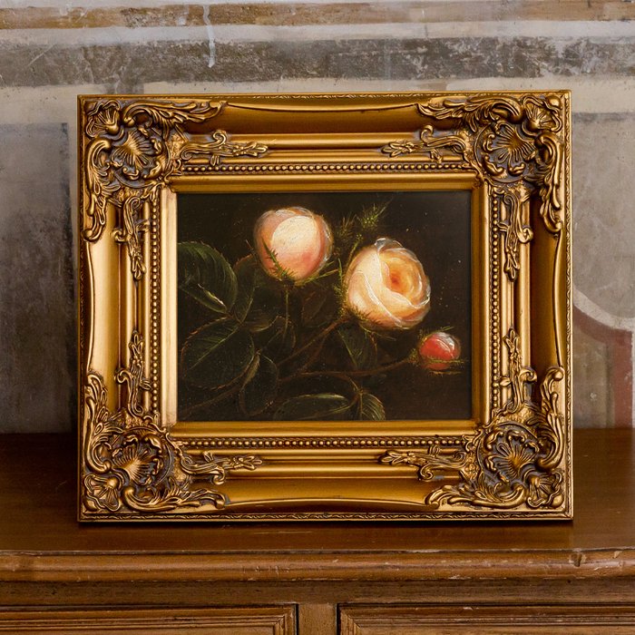 Репродукция картины Натюрморт с розой - лучшие Картины в INMYROOM