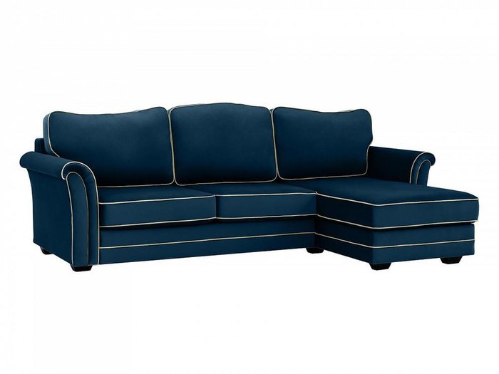 Угловой диван-кровать Sydney темно-синего цвета - купить Угловые диваны по цене 173880.0