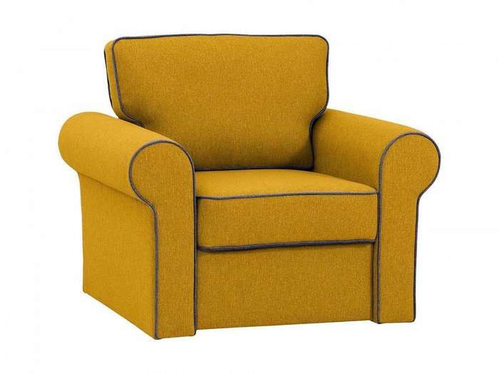 Кресло Murom горчичный цвета  - купить Интерьерные кресла по цене 43830.0