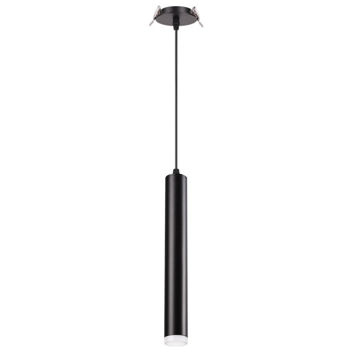 Встраиваемый светодиодный светильник Modo черного цвета