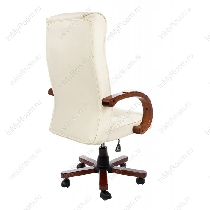 Компьютерное кресло Grandi кремового цвета  - лучшие Офисные кресла в INMYROOM