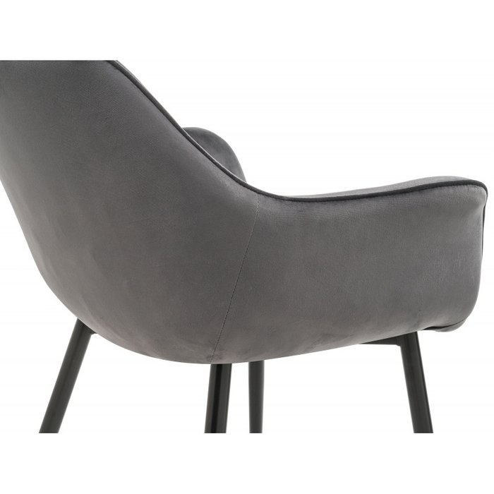 Стул Remo тёмно-серого цвета - лучшие Обеденные стулья в INMYROOM
