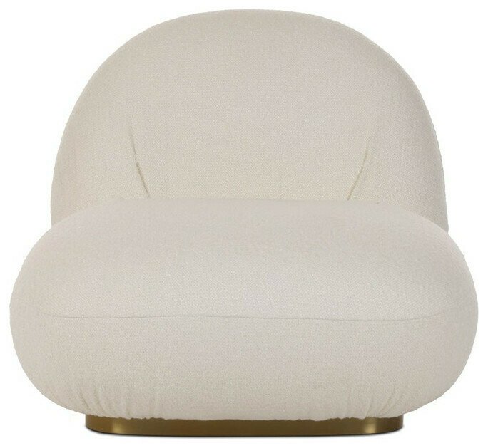 Кресло Lamb бежевого цвета - купить Интерьерные кресла по цене 64200.0