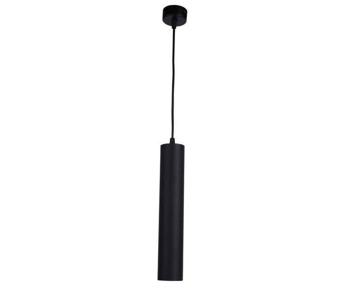 Подвесной светодиодный светильник Канна черного цвета