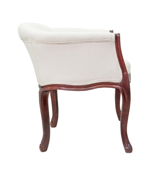 Кресло Kandy beige classic с обивкой из льна - купить Интерьерные кресла по цене 34100.0