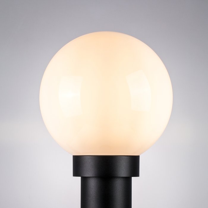 Светильник BOLLA 1x10W (led) E27 ЧЕРНЫЙ IP65 - лучшие Наземные светильники в INMYROOM