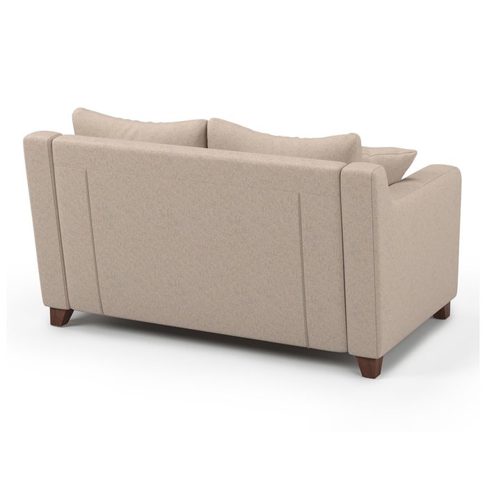 Двухместный диван Mendini MT бежевого цвета - лучшие Прямые диваны в INMYROOM