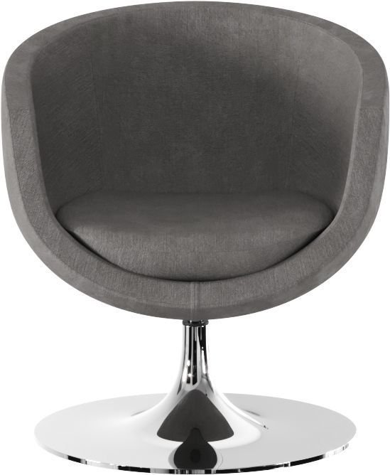 Кресло Лион Gray серого цвета  - купить Интерьерные кресла по цене 28500.0