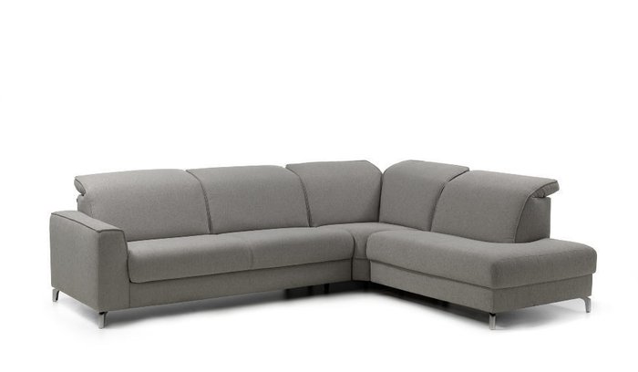Угловой диван Triton серого цвета - купить Угловые диваны по цене 438604.0
