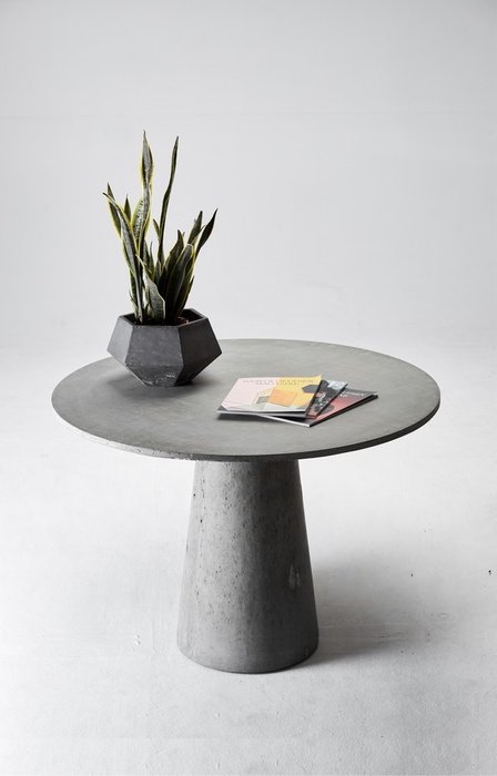 Обеденный стол Slim XL серого цвета - купить Обеденные столы по цене 39000.0