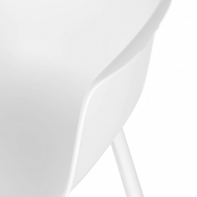 Стул Irvington белого цвета - лучшие Обеденные стулья в INMYROOM