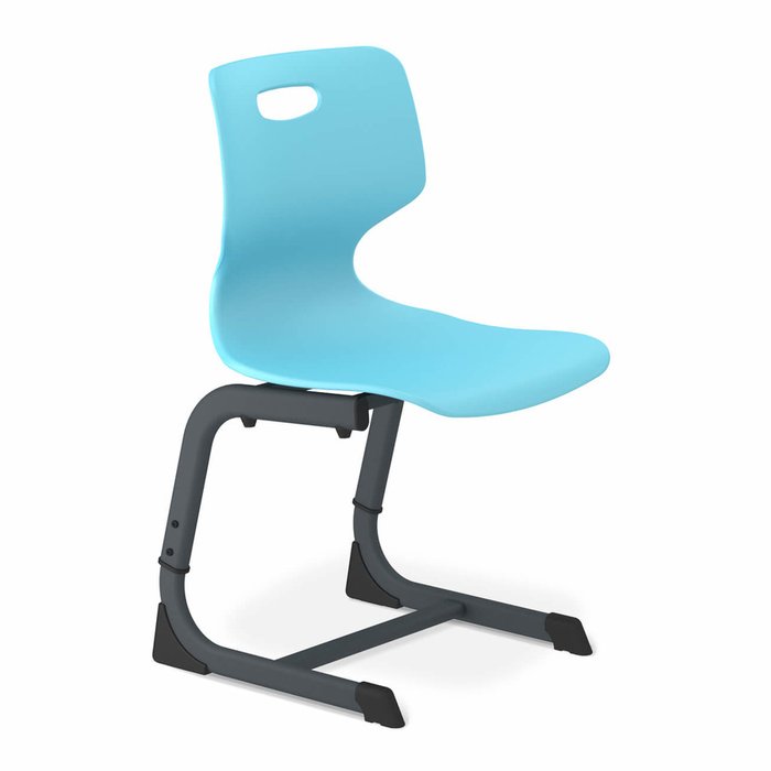 Стул Eames голубого цвета