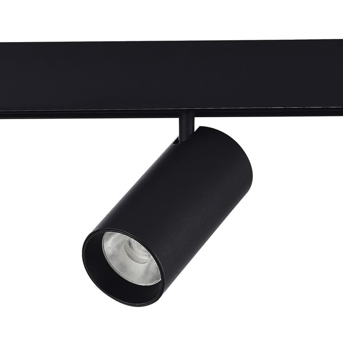 Магнитный трековый светильник Smart черного цвета - купить Трековые светильники по цене 6690.0
