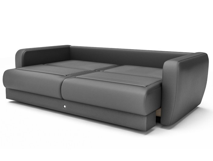 Прямой диван-кровать черного цвета - купить Прямые диваны по цене 284000.0