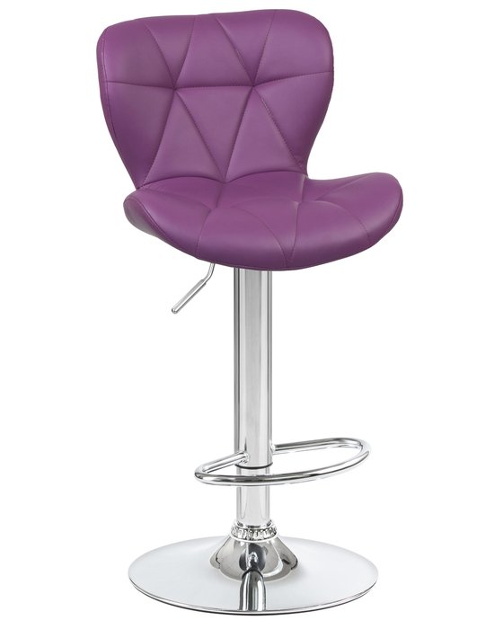 Стул барный Barny фиолетового цвета - купить Барные стулья по цене 6350.0