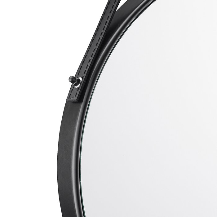 Зеркало настенное Lanza в черной раме - лучшие Настенные зеркала в INMYROOM