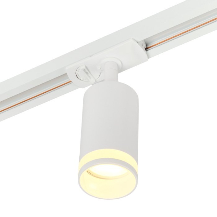 Трековый однофазный светильник Myfar Edging MT0121-GU10-W - лучшие Трековые светильники в INMYROOM