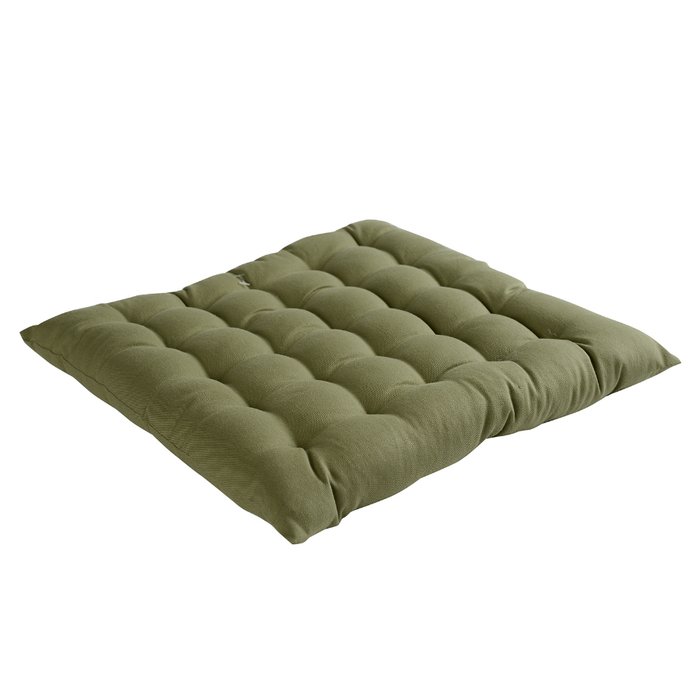 Подушка на стул Wild оливкового цвета  - купить Декоративные подушки по цене 850.0