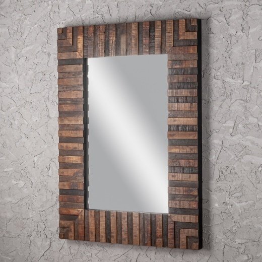 Зеркало настенное в деревянной раме - лучшие Настенные зеркала в INMYROOM